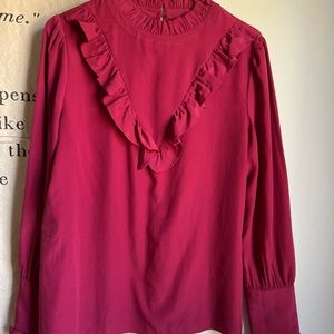 High neck blouse